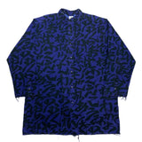 (designers) 2017 MADE IN JAPAN SASQUATCH FABRIX JAPANESE SCRIPT TOTAL PATTERN PRINT STAND UP COLLAR SHIRT