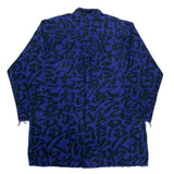 (designers) 2017 MADE IN JAPAN SASQUATCH FABRIX JAPANESE SCRIPT TOTAL PATTERN PRINT STAND UP COLLAR SHIRT