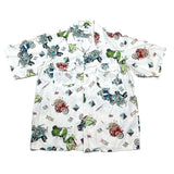 (designers) 1990'S～ MADE IN JAPAN Karl Helmut VESPA PATTERN ALL OVER PRINT LOOP COLLAR SHORT SLEEVE BOX SHIRT