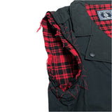 (designers) HEX ANTISTYLE 2WAY DESIGN DOUBLE BREASTED COTTON BIKER JACKET