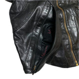 (vintage) 1980'S～ MADE IN TAIWAN WILSONS LEATHER SIX GUN TYPE LEATHER JACKET