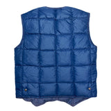 (vintage) 1980'S～ Hansa-Branta VAT DYED DENIM X NYLON REVERSIBLE DOWN VEST