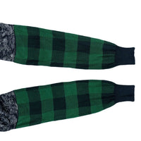 (DESIGNERS) TOGA VIRILIS BLOCK CHECKERED PANEL DESIGN CARDIGAN