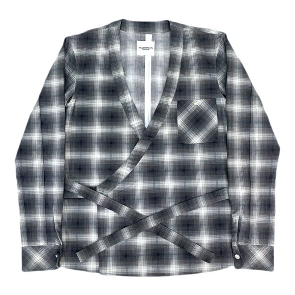 (DESIGNERS) TAKAHIRO MIYASHITA THe SOLOIST SHADOW PLAID SAMUE STYLE SHIRT