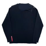 (designers) MADE IN ITALY PRADA SPORT BACK PANELED DESIGN SHIRT