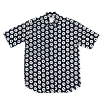 (DESIGNERS) 2000'S～ MADE IN JAPAN agnes b. homme ➡PATTERN TOTAL PATTERN PRINT SHORT SLEEVE SHIRT