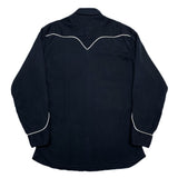 (vintage) 1960'S～ H BAR C EMBROIDERED RAYON WESTERN SHIRT