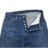 (DESIGNERS) 1998 MADE IN ITALY HELMUT LANG 5 POCKET DENIM PANTS