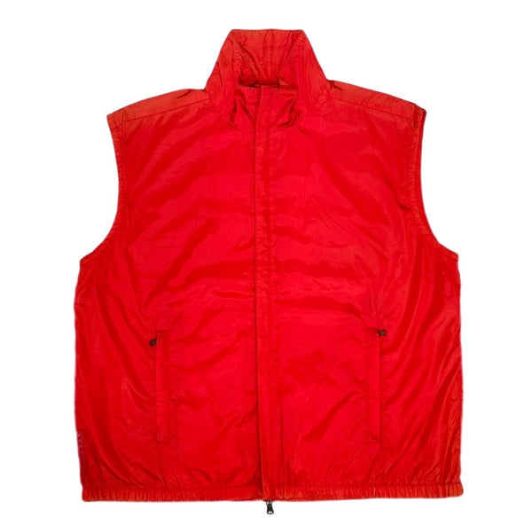 (DESIGNERS) MADE IN ITALY PRADA SPORT ZIP UP NYLON VEST