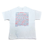 (t-shirt) 1990'S～ MADE IN USA SUCCESSIVE US FIRST LADY PRINT T-SHIRT BORO