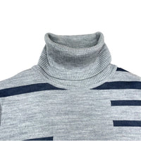 (DESIGNERS) 2000'S～ Jean Paul GAULTIER MEASURE PATTERN LONG LENGTH TURTLENECK KNIT