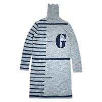 (DESIGNERS) 2000'S～ Jean Paul GAULTIER MEASURE PATTERN LONG LENGTH TURTLENECK KNIT