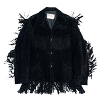 (VINTAGE) 1970'S～ MADE IN USA Excelled SUEDE FRINGE JACKET