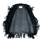 (VINTAGE) 1970'S～ MADE IN USA Excelled SUEDE FRINGE JACKET
