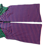 (designers) AD2018 MADE IN JAPAN COMME des GARCONS HOMME PLUS THIN STRIPE X THICK STRIPE PANELED DESIGN DEFORMED SHIRT