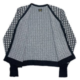 (DESIGNERS) MADE IN JAPAN Needles HOUNDSTOOTH PATTERN KNIT CARDIGAN
