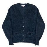 (VINTAGE) 1960'S～ Hill's MIX KNIT MOHAIR CARDIGAN WITH POCKET