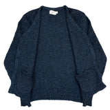 (VINTAGE) 1960'S～ Hill's MIX KNIT MOHAIR CARDIGAN WITH POCKET