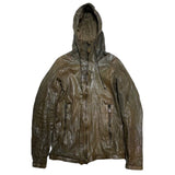(DESIGNERS) MADE IN JAPAN CHRISTIAN PEAU WASHED LEATHER ZIP UP HOODIE