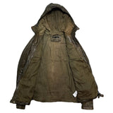 (DESIGNERS) MADE IN JAPAN CHRISTIAN PEAU WASHED LEATHER ZIP UP HOODIE