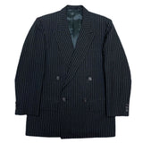 (DESIGNERS) 1980'S～ Y's for MEN OLD TAG STRIPED PATTERN DOUBLE BREASTED BLAZER JACKET