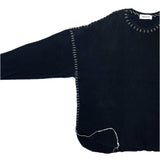 (designers) MADE IN JAPAN DISCOVERED LACE UP BIG FIT THERMAL SHIRT