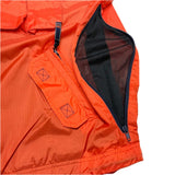 (DESIGNERS) 1990'S～ TRIPLE FIVE SOUL 2WAY DESIGN RIP STOP ZIP UP NYLON HOODIE WITH 10 POCKET