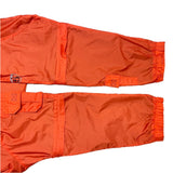 (DESIGNERS) 1990'S～ TRIPLE FIVE SOUL 2WAY DESIGN RIP STOP ZIP UP NYLON HOODIE WITH 10 POCKET