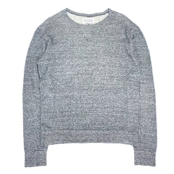 (DESIGNERS) 2000'S～ MADE IN ITALY MAISON MARGIELA 10 FRONT V GUSSET PLAIN SWEAT SHIRT