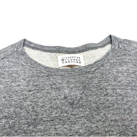 (DESIGNERS) 2000'S～ MADE IN ITALY MAISON MARGIELA 10 FRONT V GUSSET PLAIN SWEAT SHIRT