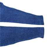 (vintage) MADE IN DENMARK BLUE WILLI'S INDIGO DYED COTTON KNIT