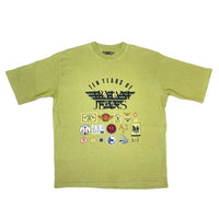 (DESIGNERS) 1990'S～ MADE IN ITALY ARMANI JEANS 10th ANNIVERSARY T-SHIRT
