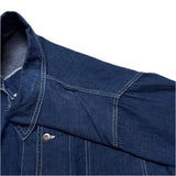 (vintage) 1940'S～ UNKNOWN DENIM CHORE JACKET WITH DONUT BUTTON