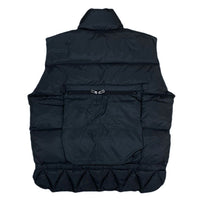 (DESIGNERS) 1990'S～ VAN JAC 3D POCKET DESIGN RIP STOP PADDED VEST WITH CHIN STRAP