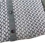 (designers) MADE IN JAPAN ink SLEEVE COTTON LINEN PANELED DESIGN COTTON CARDIGAN