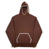 (DESIGNERS) 2002 GOOD ENOUGH HOOD LOGO PRINTED DESIGN PULLOVER HOODIE SWEAT SHIRT