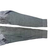 (designers) MADE IN JAPAN ink SLEEVE COTTON LINEN PANELED DESIGN COTTON CARDIGAN
