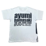 (t-shirt) 2008 AYUMI HAMASAKI BIG PHOTO PRINT T-SHIRT