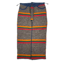 (DESIGNERS) MASH X Phatee 3WAY DESIGN BLANKET WOOL PANTS