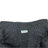 (VINTAGE) MADE IN SCOTLAND INVERALLAN GREEN TAG 3A FISHERMAN HAND KNIT CARDIGAN