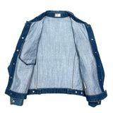 (vintage) 2000 Levi's ENGINEERED JEANS 3D SLEEVE DESIGN DENIM TRUCKER JACKET