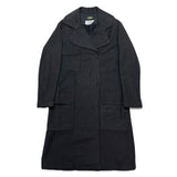 (DESIGNERS) 2003 MADE IN ITALY MAISON MARGIELA 6 KOKONORE TAG DOUBLE BREASTED COAT
