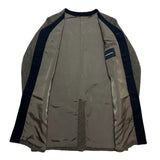 (DESIGNERS) 2012 MADE IN JAPAN PHENOMENON HERRINGBONE WOOL COLLARLESS COAT
