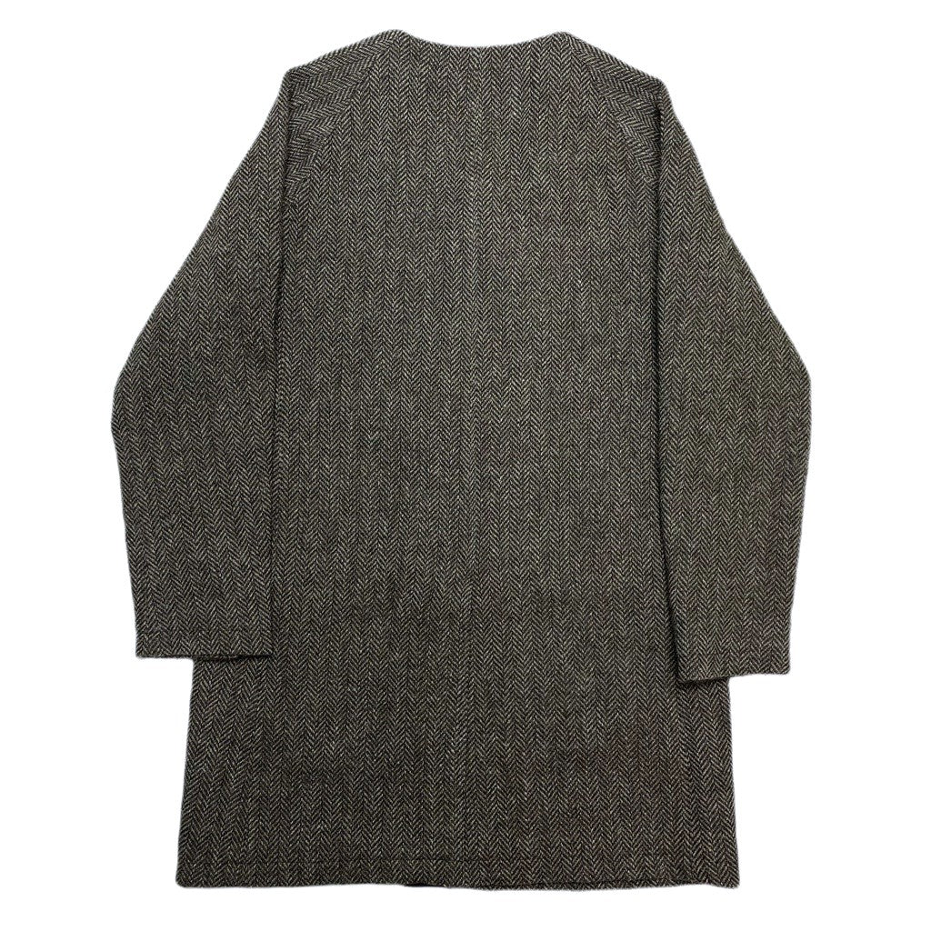 (DESIGNERS) 2012 MADE IN JAPAN PHENOMENON HERRINGBONE WOOL COLLARLESS ...