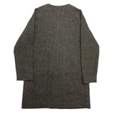 (DESIGNERS) 2012 MADE IN JAPAN PHENOMENON HERRINGBONE WOOL COLLARLESS COAT