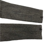 (DESIGNERS) 2012 MADE IN JAPAN PHENOMENON HERRINGBONE WOOL COLLARLESS COAT