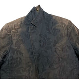(DESIGNERS) MADE IN FRANCE LOUIS VUITTON SUPER SUNFADED TOTAL PATTERN 2 BUTTON BLAZER JACKET