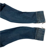 (DESIGNERS) 2000'S～ MADE IN CROATIA Levi's RED ZIP DESIGN DENIM SINGLE BREATED BIKER JACKET