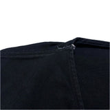 (designers) 1990'S～ MADE IN ITALY MOSCHINO JEANS ZIPPERED DESIGN BLACK DENIM VEST