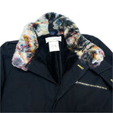 (designers) YOSHIO KUBO FUR TRIMMED STAND UP COLLAR DUCK JACKET